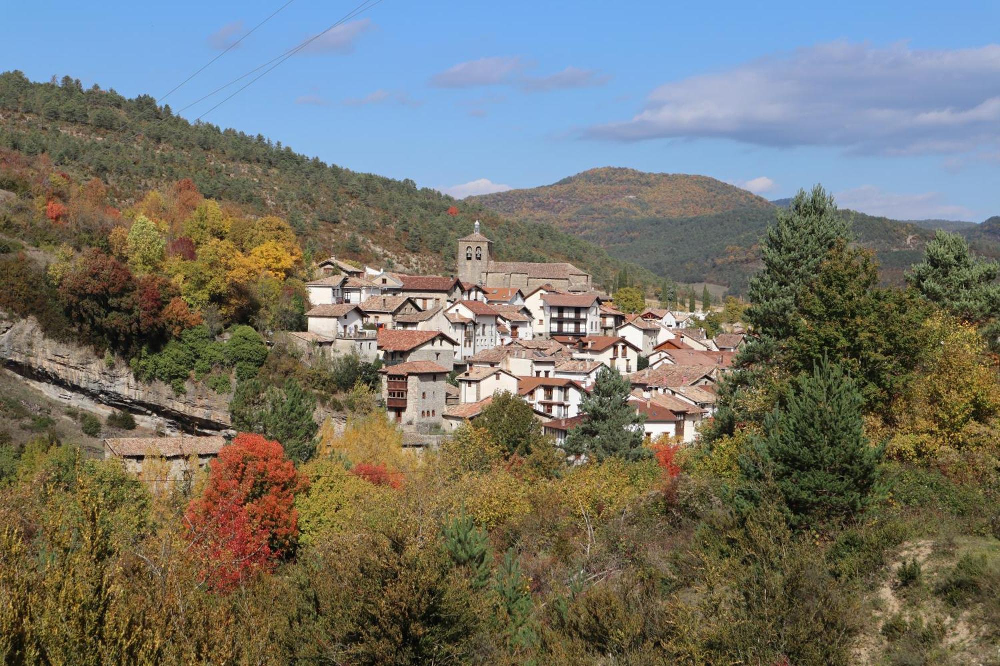 Hotel Rural El Almadiero Burgui Kültér fotó
